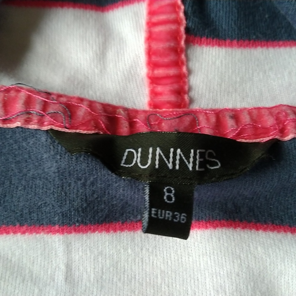 Pink, White, & Blue Striped Hoodie - Picture 5 of 7